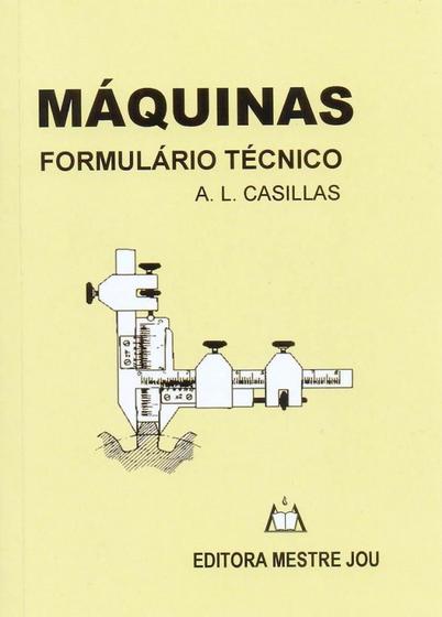 Imagem de Máquinas. Formulário Técnico