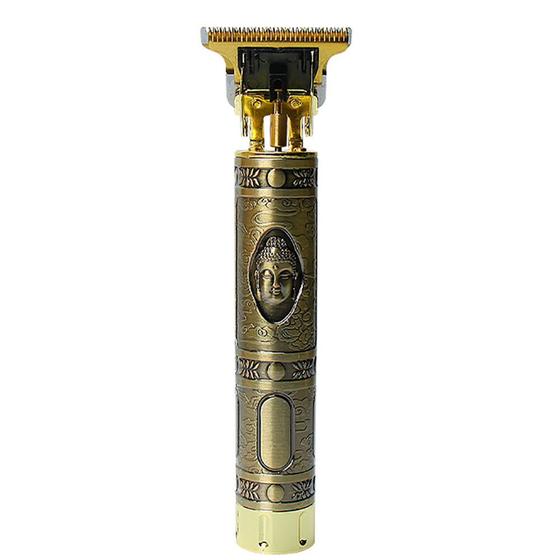 Imagem de Maquininha Acabamento Metal Gold Buda Pezinho Profissional Original