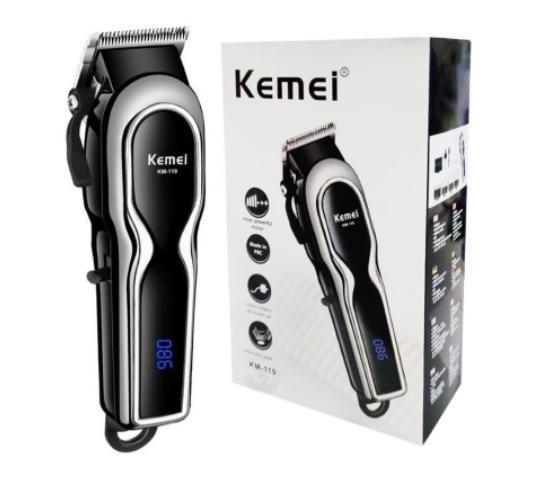 Imagem de Maquininha Cabeleireiro Profissional Kemei KM119 Original