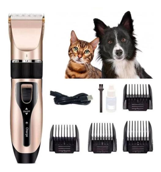 Imagem de Maquininha de Tosa para Pelo de Cachorro, Gato e Ovelhas - Versatilidade e Facilidade de Uso