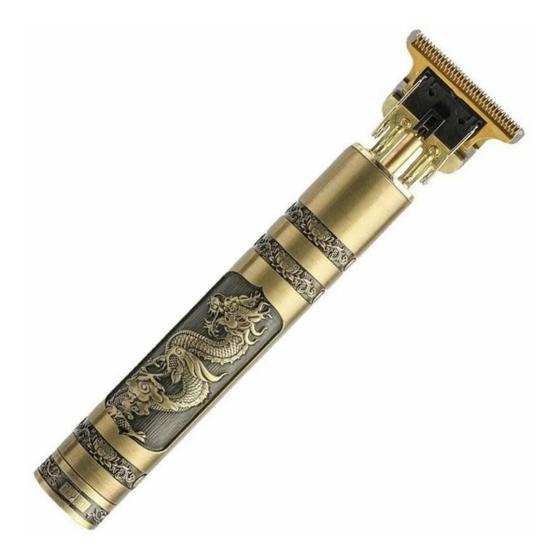 Imagem de Maquininha Dragon Retro Ultra Afiado Barba Profissional Gold