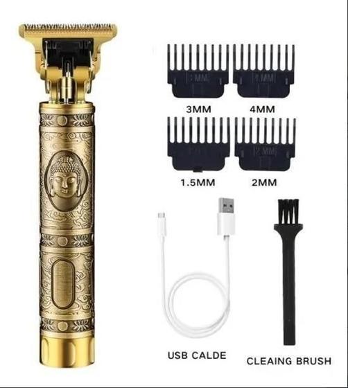 Imagem de Maquininha Retro Ultra Afiado Buda Barba Profissional Oferta