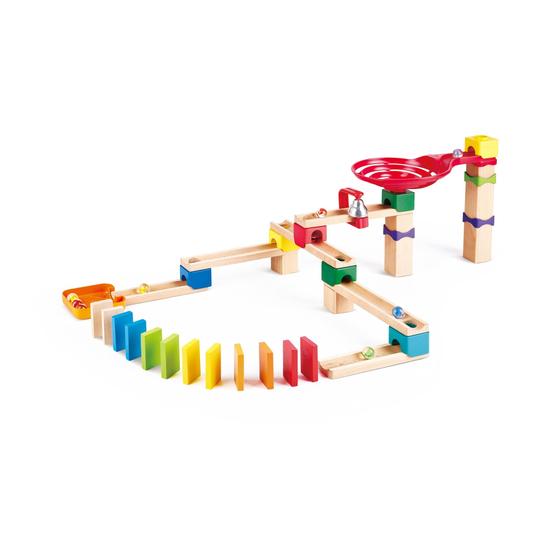 Imagem de Marble Track HAPE Crazy Rollers Stack Track Track para crianças de 3 anos ou mais