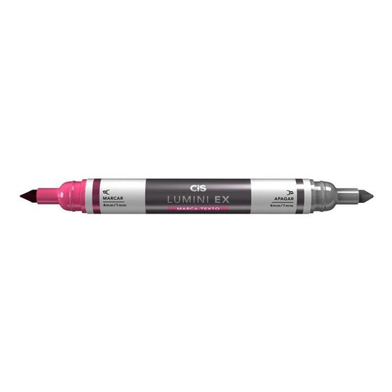Imagem de Marca Texto Apagável Cis Lumini EX Pastel Rosa