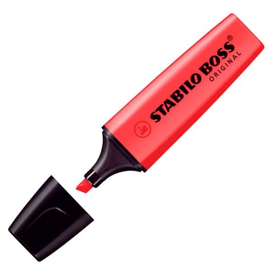 Imagem de Marca texto Stabilo boss vermelho neon 70/40