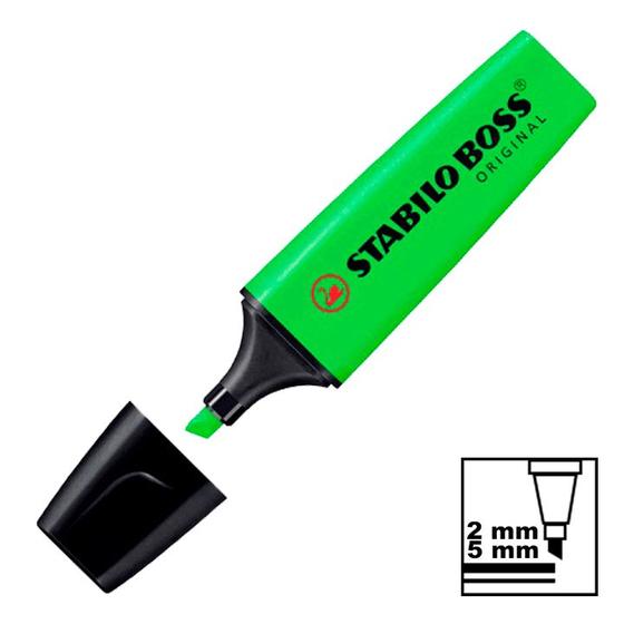 Imagem de Marca Texto Verde Neon 70-33 Stabilo Boss Original