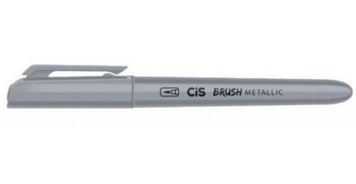 Imagem de Marcador Cis Brush Metallic Prata