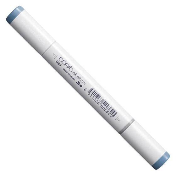 Imagem de Marcador Copic Sketch B95 Light Grayish Cobalt.