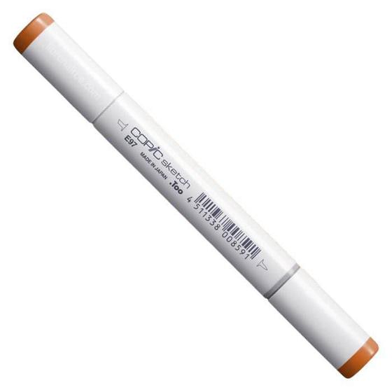 Imagem de Marcador Copic Sketch E97 Deep Orange.