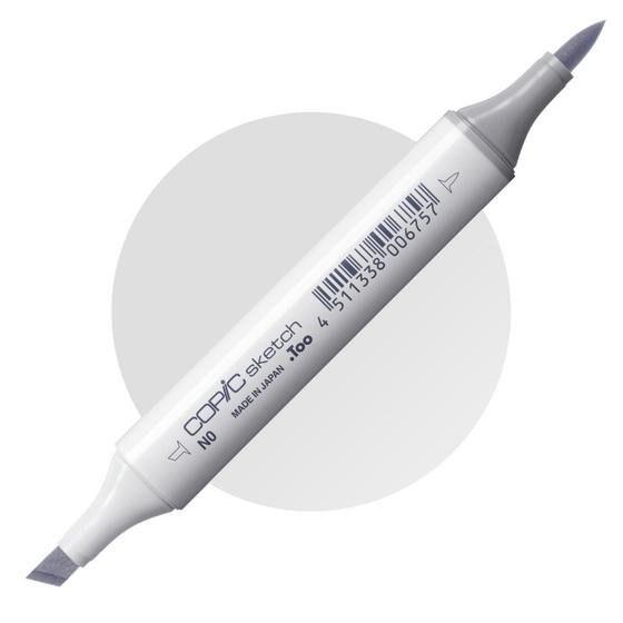 Imagem de Marcador Copic Sketch Neutral Gray 0 N0
