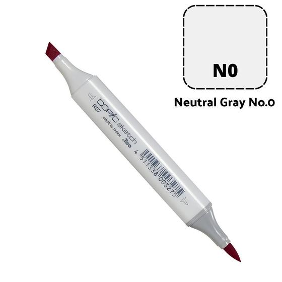 Marcador Copic Sketch Ponta Dupla Variações Cor Neutral Gray Imagem de Marcador Copic Sketch Ponta Dupla Variações Cor Neutral Gray