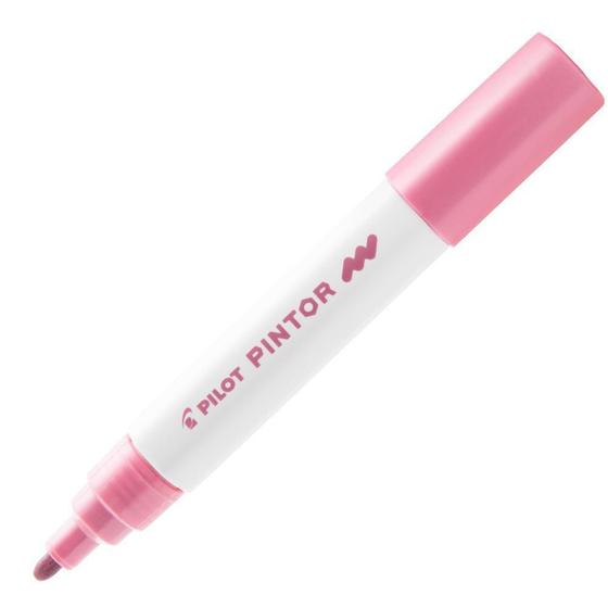 Imagem de Marcador Multiuso Pilot Pintor Metálica 1.4Mm Rosa