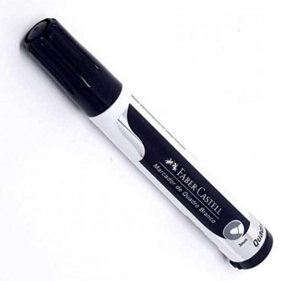 Marcador para Quadro Branco Preto - Faber-Castell Menor preço em Marcador para Quadro Branco Preto - Faber-Castell