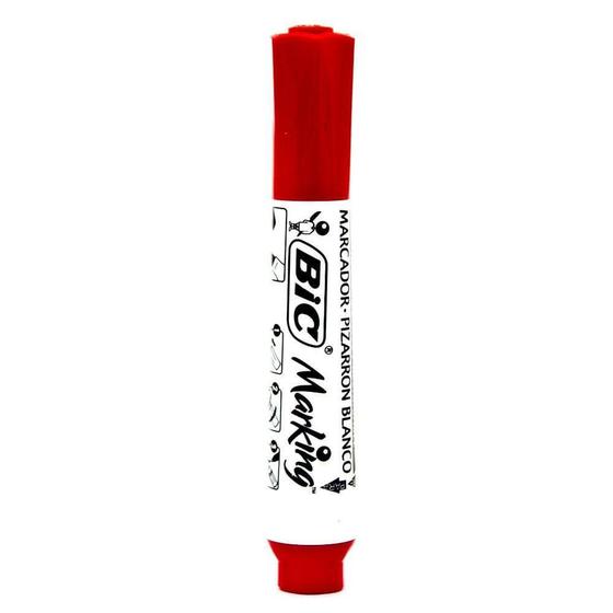 Imagem de Marcador Quadro Branco Marking Vermelho - Bic