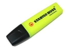 Marcador stabilo boss 70.24 amarelo - 113.2000 Menor preço em Marcador stabilo boss 70.24 amarelo - 113.2000