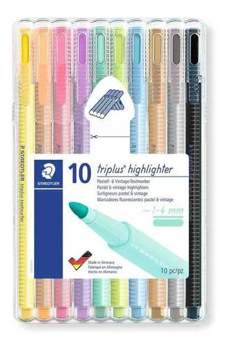 Imagem de Marcador Staedtler  Triplus Highlighter Textsurfer - 10 Cores