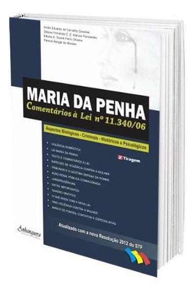 Imagem de Maria da Penha - Comentários à Lei n 11.340/06 - Anhanguera