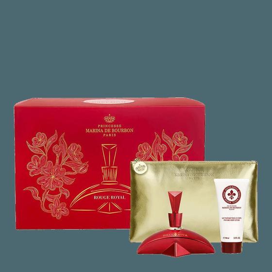 Imagem de Marina De Bourbon Kit Rouge Royal Edp 100ml + Loção 100ml