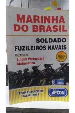 Imagem de Marinha do Brasil: Soldado Fuzileiros Navais: Língua Portuguesa, Mate - Vários Autores