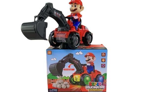 Imagem de Mario bros com trator