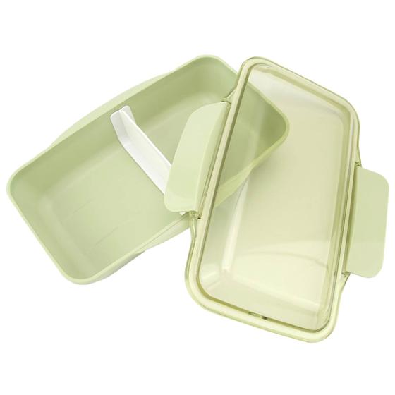 Imagem de Marmita Bento de Plástico Com Divisória Removível 750ml