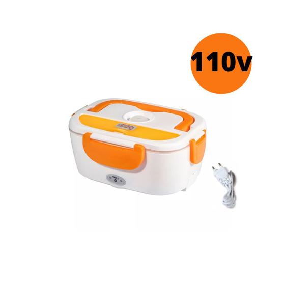 Imagem de Marmita Elétrica Automática Portátil Tomada 110V P/ Esquentar Comida 1,05L