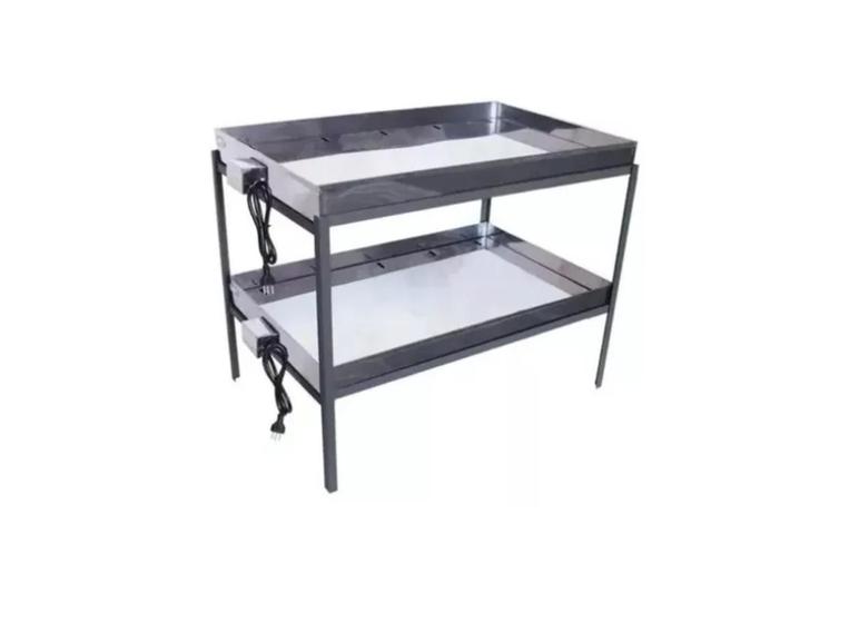 Marmiteiro Elétrico 24 Marmitas C/ Cavalete Inox 110v - 220v Menor preço em Marmiteiro Elétrico 24 Marmitas C/ Cavalete Inox 110v - 220v