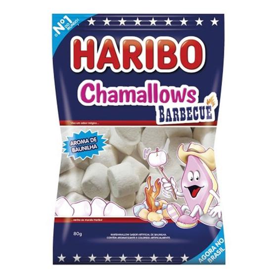Marshmallow Barbecue 80g Haribo Marshmallow Magazine Luiza