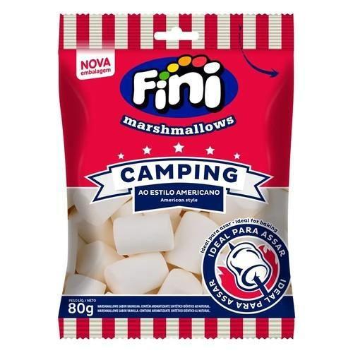 Imagem de Marshmallow Camping Estilo Americano Para Assar 250G - Fini