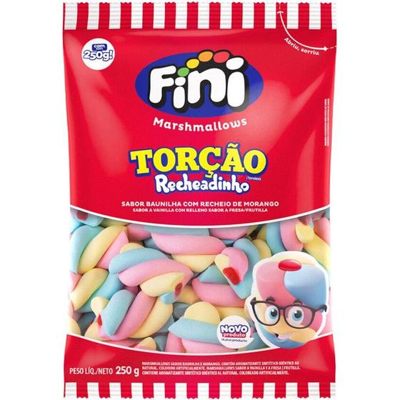 Imagem de Marshmallow Fini Recheado 250g Torcao Color