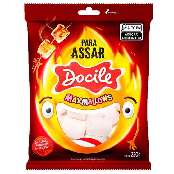 Imagem de Marshmallow Para Assar Baunilha 220g - Docile