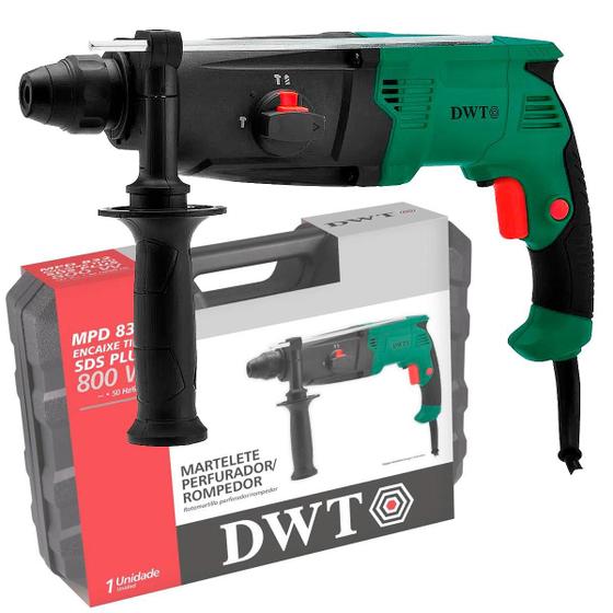 Martelete 800w Perfurador Rompedor Sds Plus Mpd 832 Dwt 220v é boa?