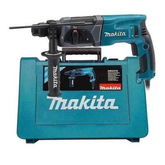 Imagem de Martelete combinado 0800w 2,7j 0-1100rpm hr2470 makita