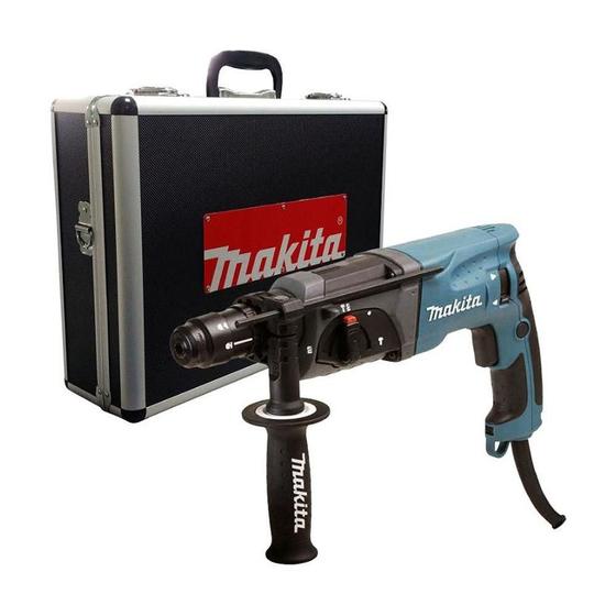 Imagem de Martelete Combinado Sds Plus 800W 24Mm - Makita 220V - HR2470