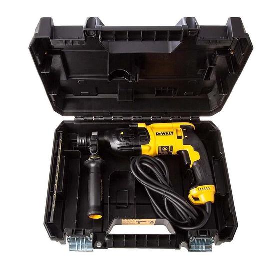 Imagem de Martelete Dewalt D25133K Sds 1" (26mm) 800w 127v 800w 127v Amarelo e Preto