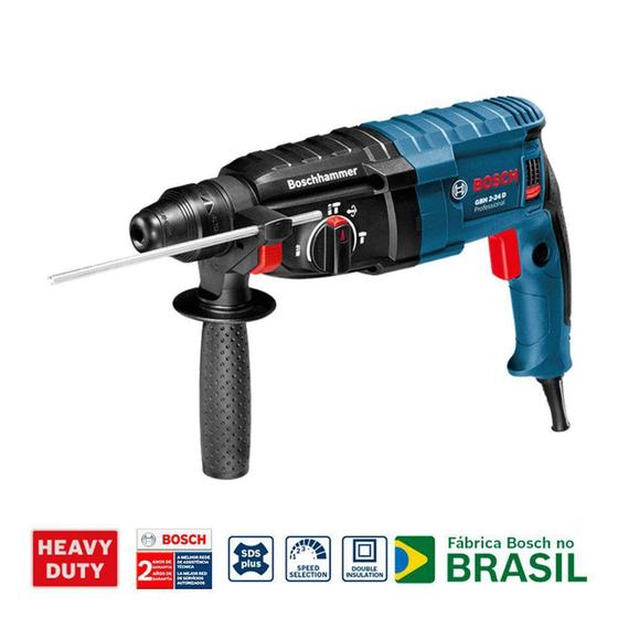 martelete perfurador bosch gbh 2-24 2,7 j 2 anos de garantia Menor preço em martelete perfurador bosch gbh 2-24 2,7 j 2 anos de garantia