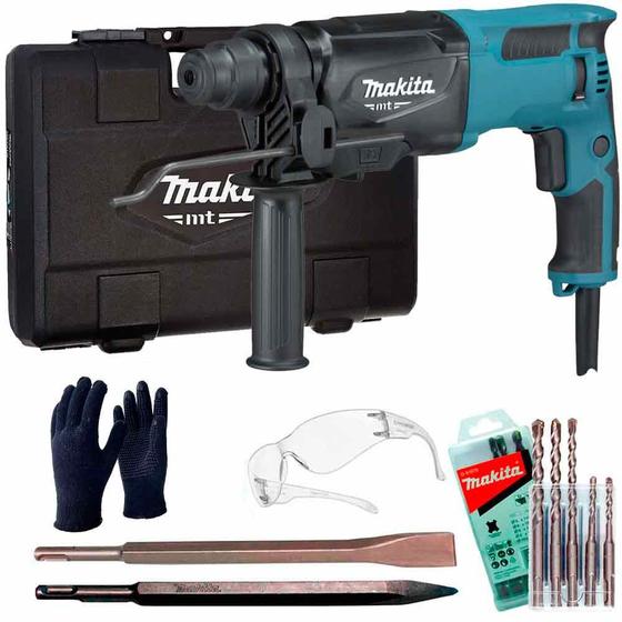 Imagem de Martelete Perfurador e Rompedor 800W 2,3 joules M8701B + Kit de acessórios - Makita