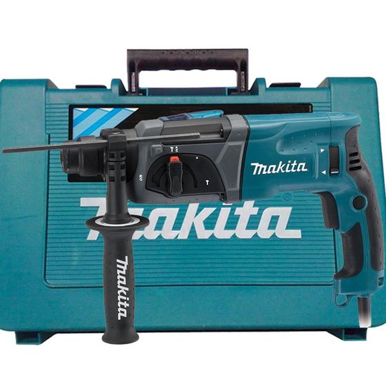 Martelete Perfurador e Rompedor 800W 2,7 joules sds plus com maleta - HR2470 - Makita Menor preço em Martelete Perfurador e Rompedor 800W 2,7 joules sds plus com maleta - HR2470 - Makita