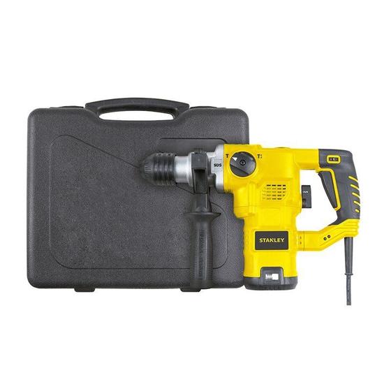 Martelete Perfurador/ Rompedor 1250W 220V com Maleta Sthr1232k-B2 Stanley Menor preço em Martelete Perfurador/ Rompedor 1250W 220V com Maleta Sthr1232k-B2 Stanley