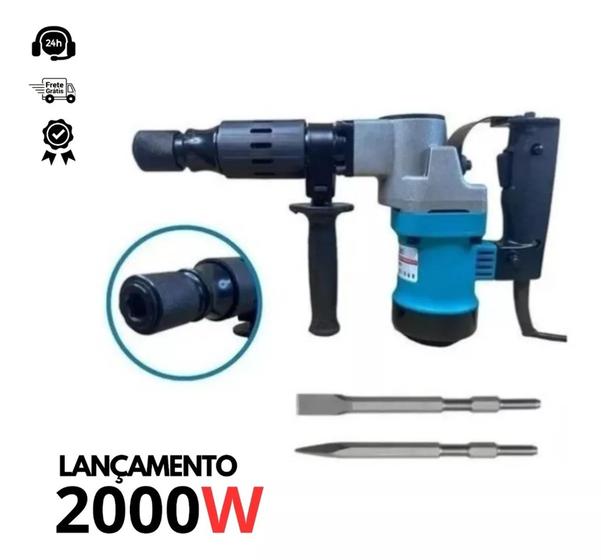 Imagem de Martelete Rompedor Demolidor 10kg 2000w