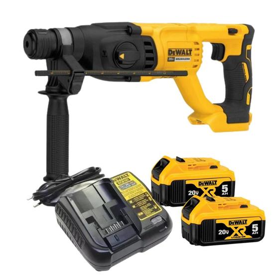 Imagem de Martelete Rompedor Dewalt 20v 2 Baterias 5ah DCH133B Bivolt