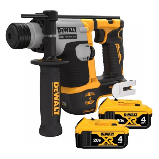 Imagem de Martelete Rompedor Dewalt Dch172b Com 2 Baterias 4ah 20V Max