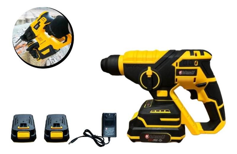 Martelete Rotativo Furadeira 2 Baterias 25v C/ Maleta 27 Pçs é boa?