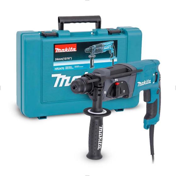 Martelete Rotativo Rompedor 800W HR 2470 220V com Maleta MAKITA é boa?