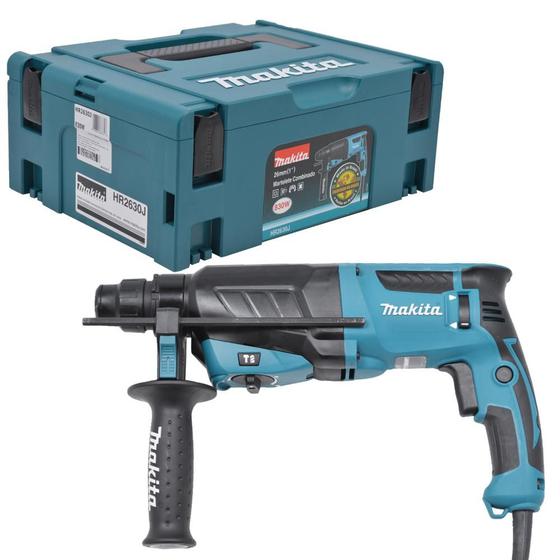 Martelete SDS-Plus 830W HR2630J c/ Maleta MAK-PAC MAKITA Menor preço em Martelete SDS-Plus 830W HR2630J c/ Maleta MAK-PAC MAKITA