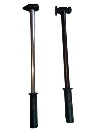 Imagem de Martelinho De Ouro Kit Com 2 Martelos cabos longos com 50 cm