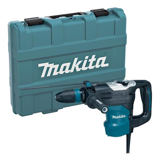 Imagem de Martelo Combinado 40Mm SDS MAX 1100W 8,3J Acessórios Maleta HR4003C 127V Makita