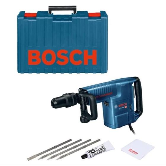 Imagem de Martelo Demolidor Bosch Gsh 11 E 1500W 220V Com Maleta