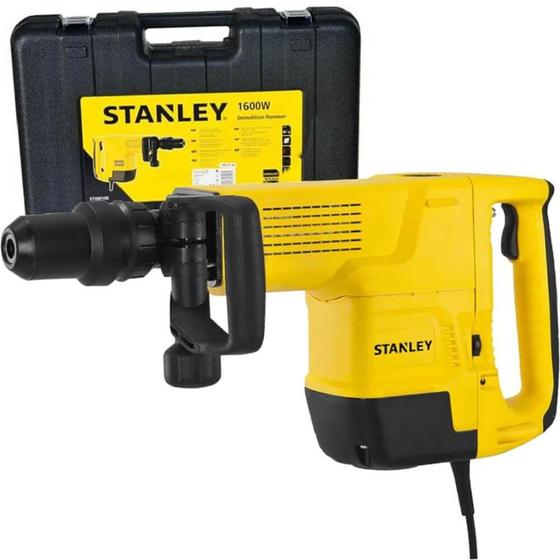 Imagem de Martelo Demolidor SDS-MAX 1600 Watts 10Kg 5-25J com Maleta - STHM10K-B2 - STANLEY