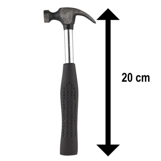 Martelo Mini Unha Cabo Metálico Emb. 20mm - Martelinho Menor preço em Martelo Mini Unha Cabo Metálico Emb. 20mm - Martelinho